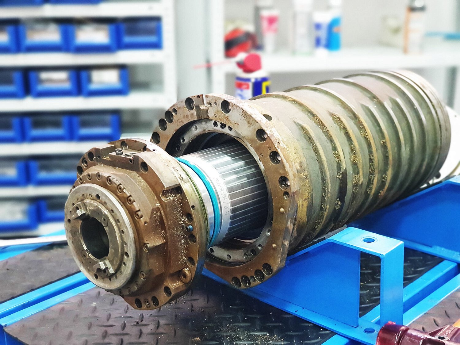 Deckel Maho Spinde reparatur
