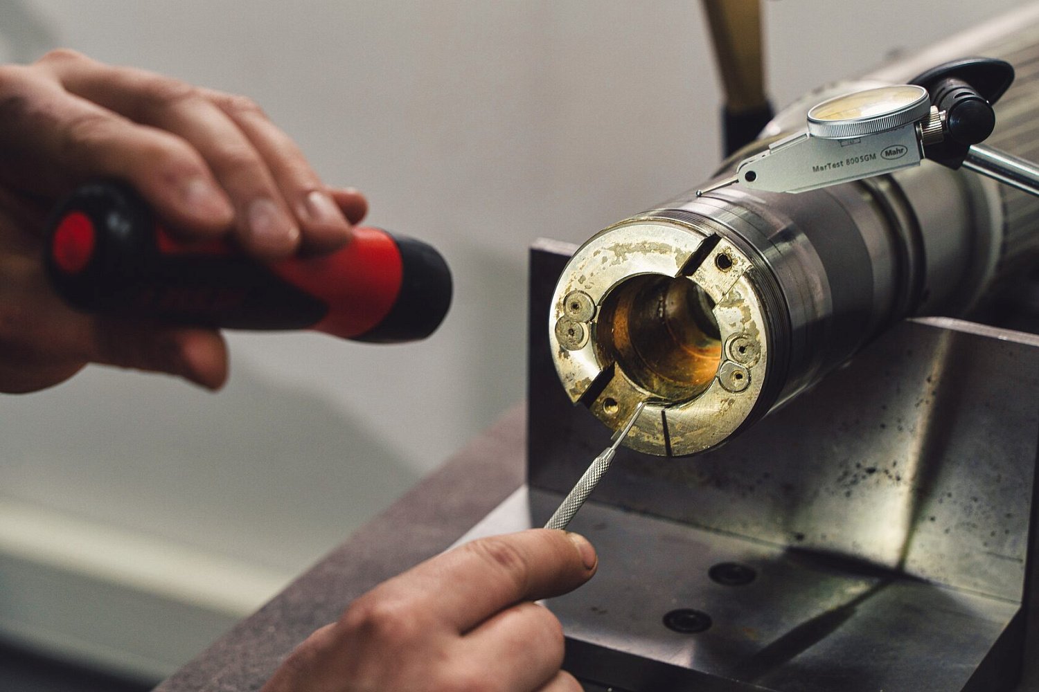 Deckel Maho Spinde reparatur